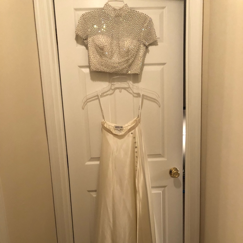 Sherri Hill White Dress